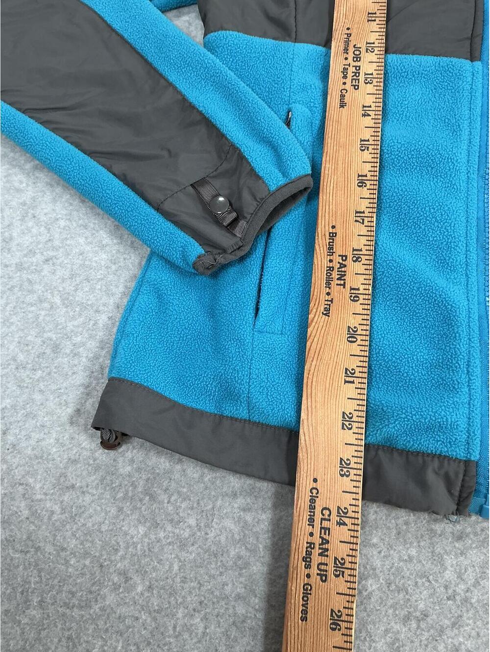 The North Face Polartec Fleece Jacket Blue Gray Full Zip Women's XS - Picture 11 of 14